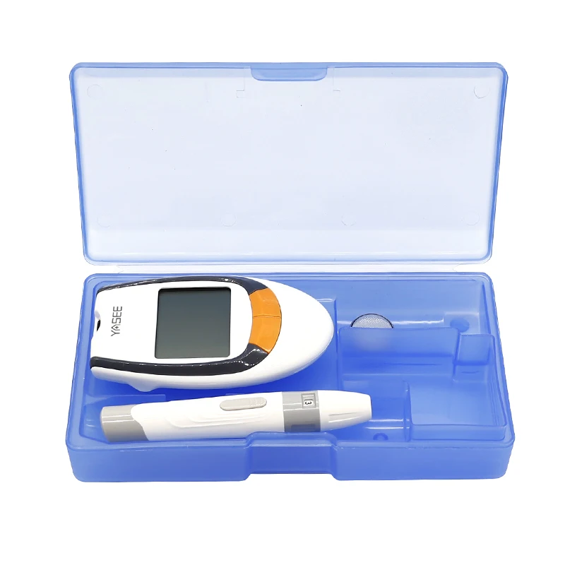 YASEE GLM 77 Sugar Glucometer Blood Glucose Meter Tester Diabetes Test Kit 100pcs Test Strips Device blood glucose monitor blood glucose strips blood test meter blood test strips