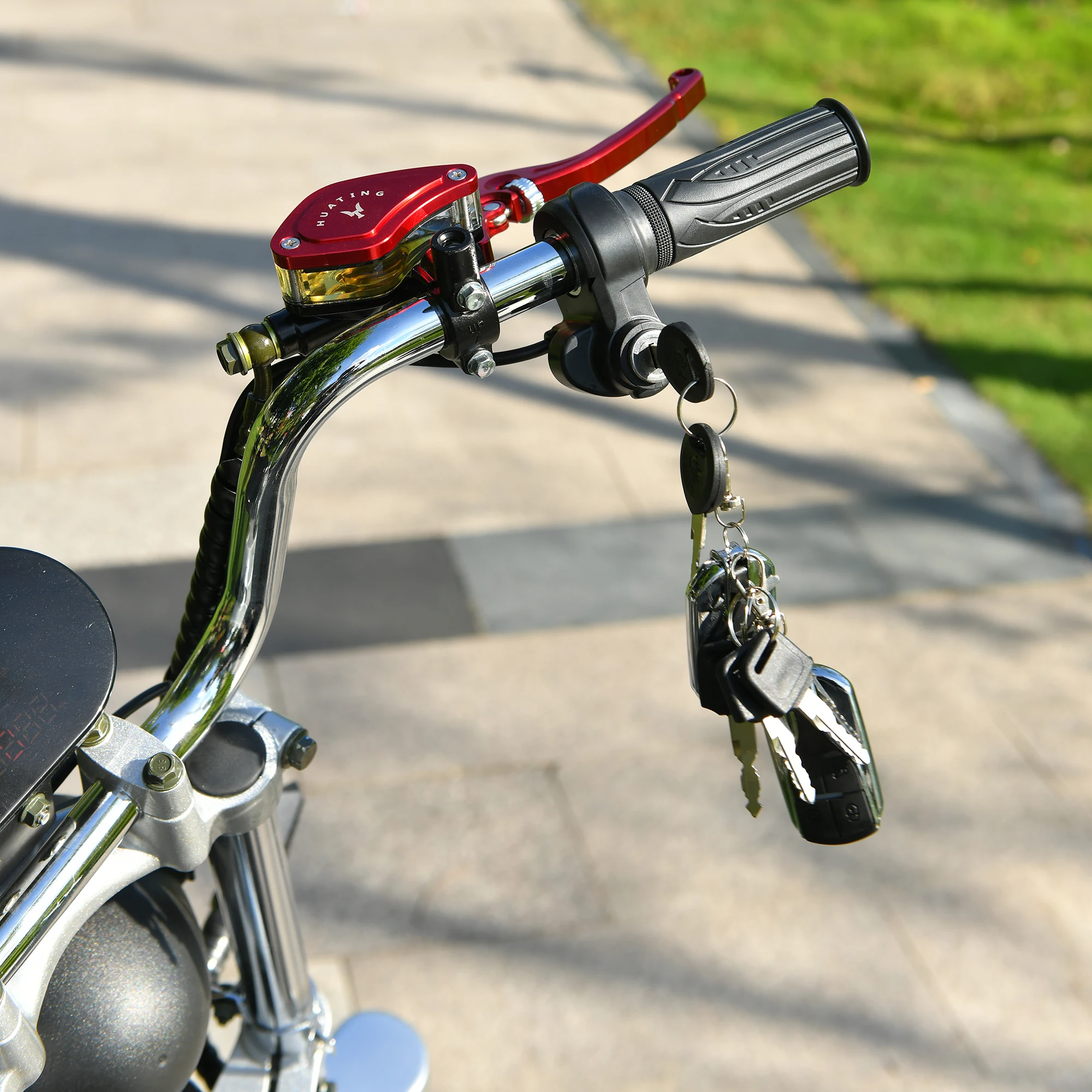 Powerful Electric Motorcycle With 18 Inch Fat Tire And 4000W Aluminum Wheel Motor With A Max Speed Of 80KM/H Electric Scooter