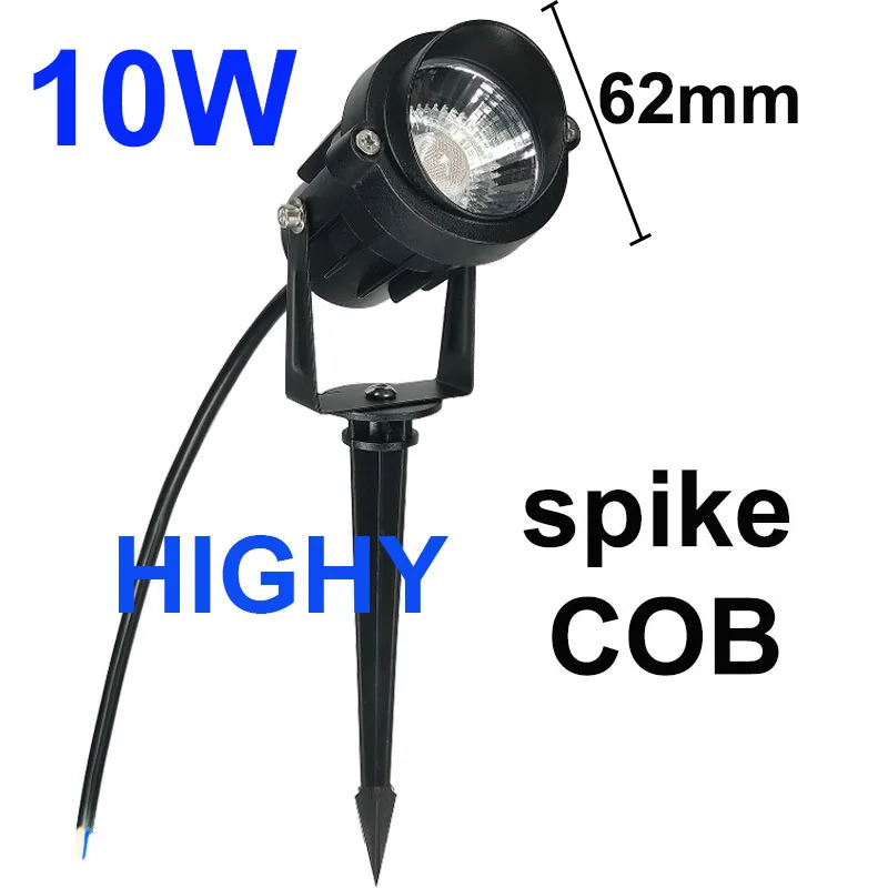 thumbnail image 1 of Lámpara de césped para jardín COB de nuevo estilo, 220 V, 110 V, 24 V, luz LED para exteriores, 20 W, 30 W, 40 W, focos impermeables para paisajes y caminos, 1 of 5