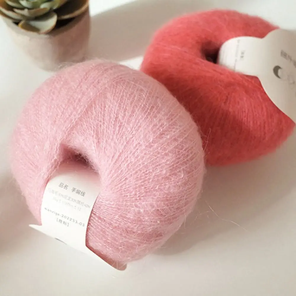 Sweater Soft Mohair Yarn Handmade Warm Crochet Yarn DIY 1MM Knitted Sewing