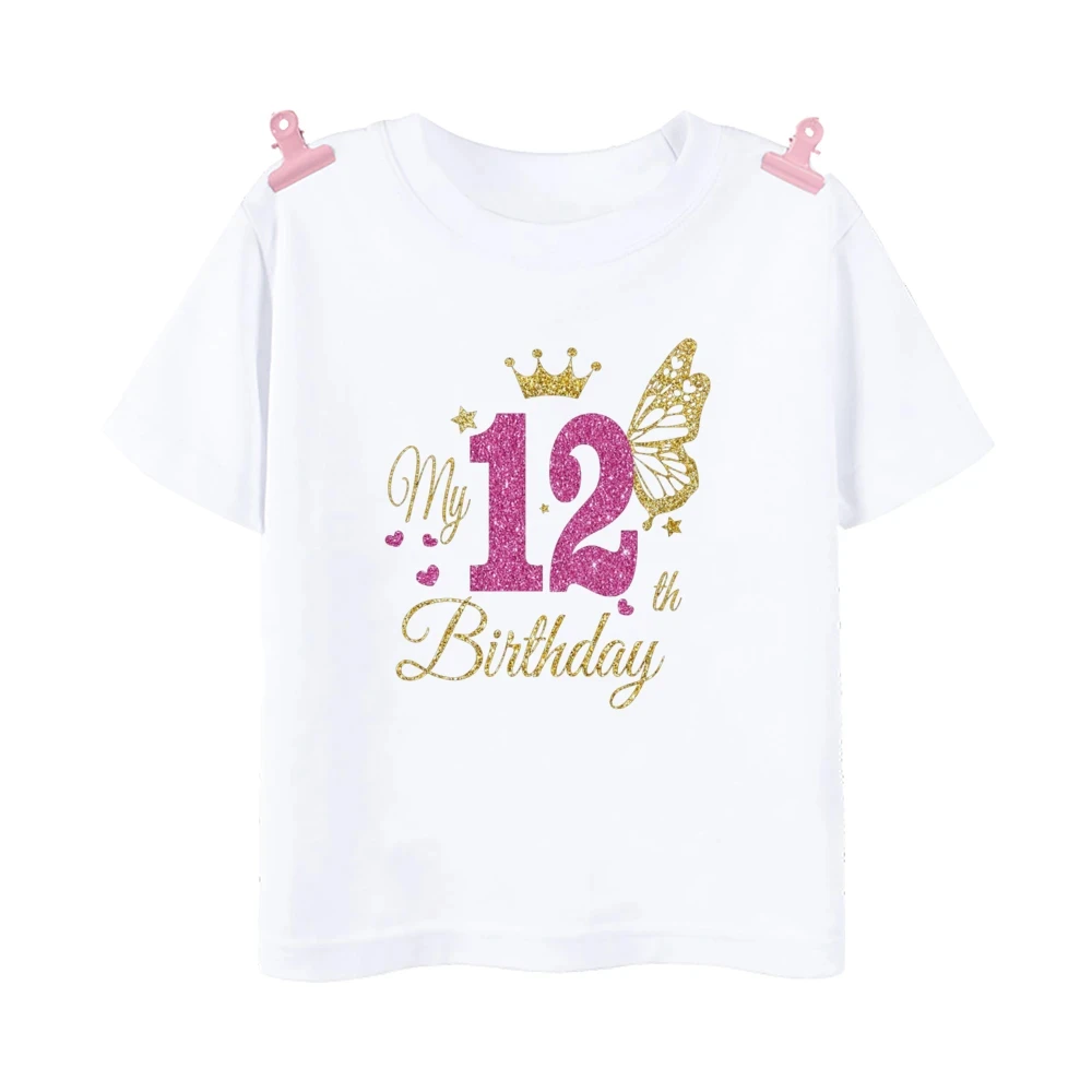 

Boys and girls 3D printed digital pattern summer short sleeved round neck fashionable casual top children's T-shirt