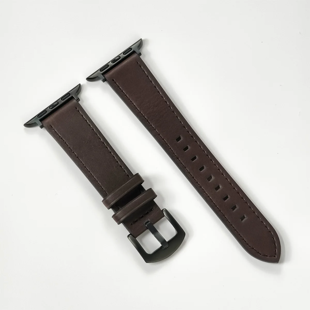 Elegant Leather Watch Band - Premium Strap