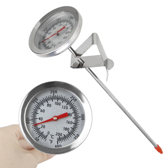new Stainless Steel BBQ High Thermometer Meat Thermometer Temperature Meter  BBQ Food Cooking Meat Gauge Kitchen Tools - AliExpress