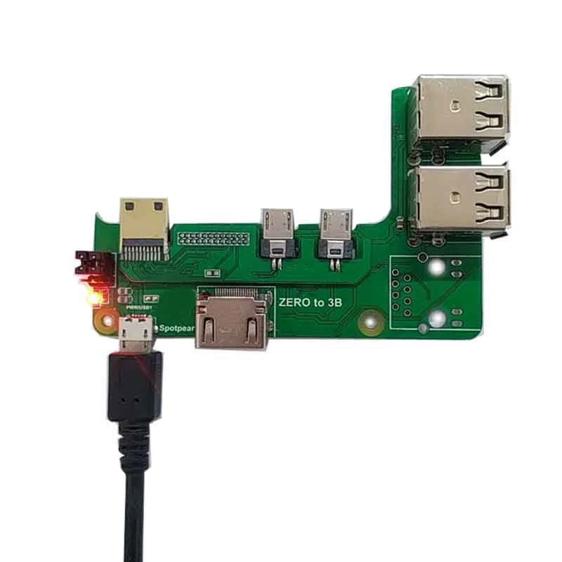    2W  3B ̽ , ο Pi3 Ȯ  Pi0  RJ45 HAT