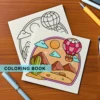 MINIMAL ART BOLD & EASY Patterns Coloring Book for Adults Cute Drawing Book Perfect Gift for Party and Birthday 6