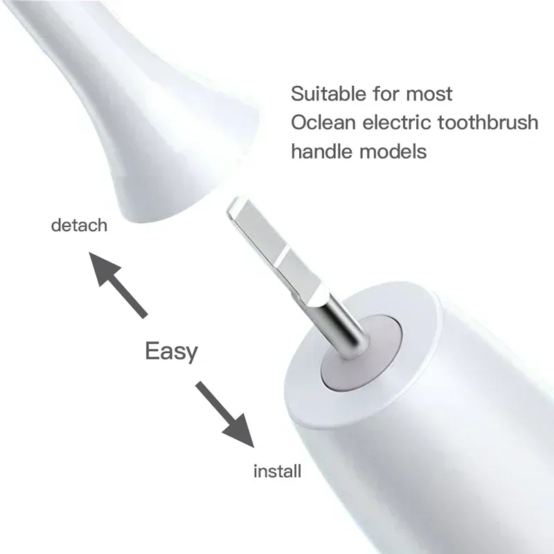 Description Picture 5 of item6PCS For Oclean X/ X PRO/ Z1/ F1/ One/ Air 2 /SE Electric Toothbrush for Adults Replacement Hot Sonic Cleaning Toothbrush Heads