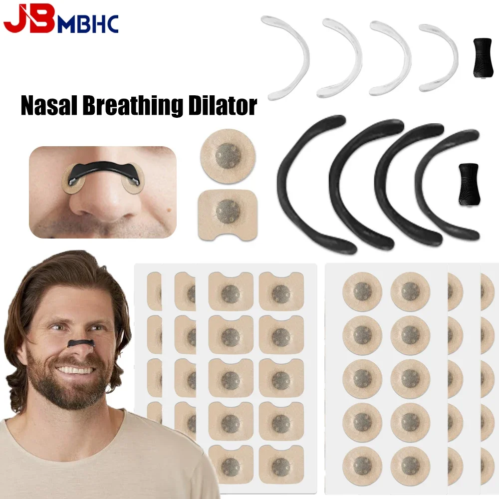 Nasal Breathing Dilators Starter Kit Nasal Strips Magnetic Nose Strips Increase Sport Air Intake Improve Sleeping Reduce Snoring Nasal Breathing Dilator Nasal Strips Nose Strips Snoring Nose Strips Nasal Patch