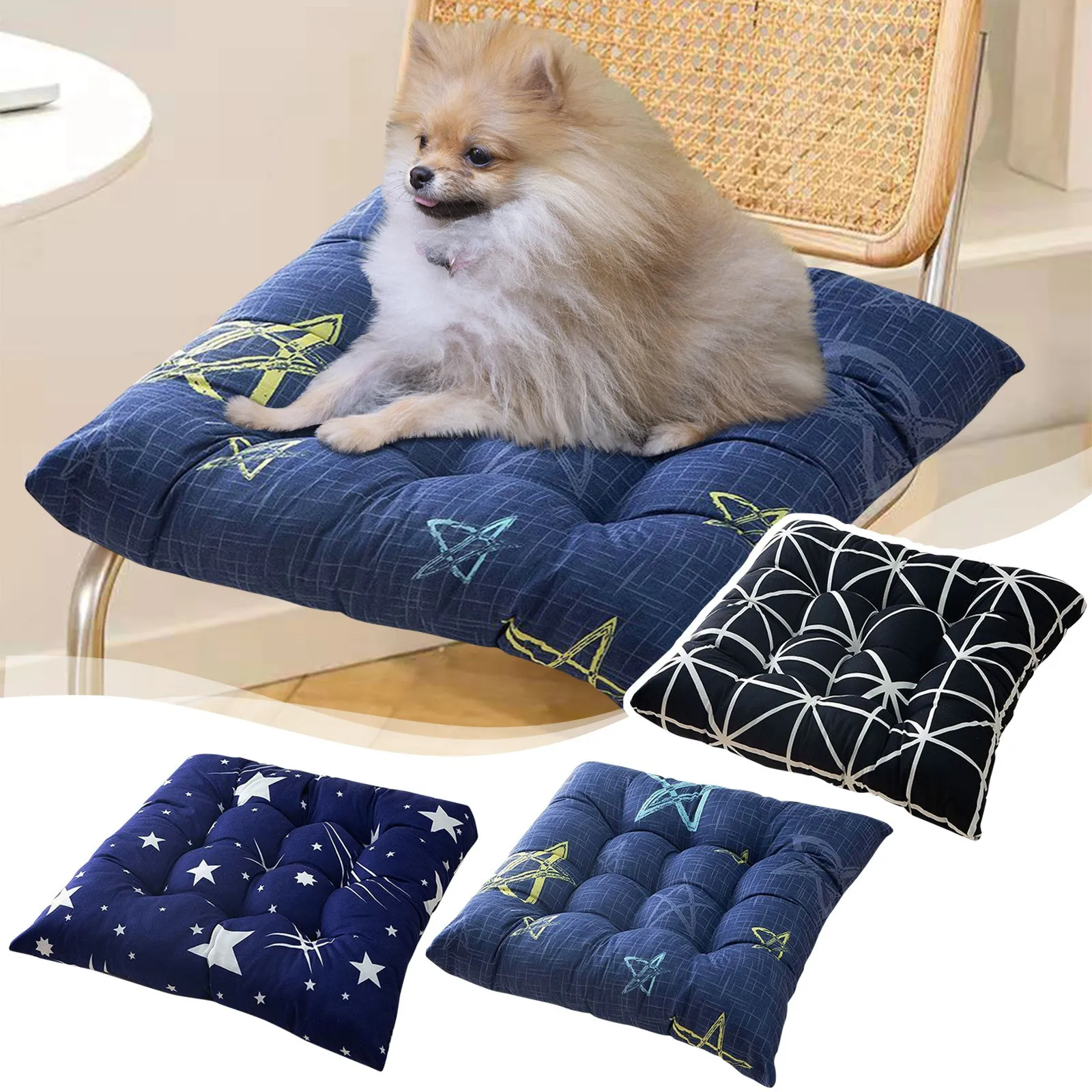 40x40CM Chunky Seat Pads Cushion Chair Garden Cushion New Home Textile Cushion Garden HomeTie On Office Garden Dining Kitchen 2