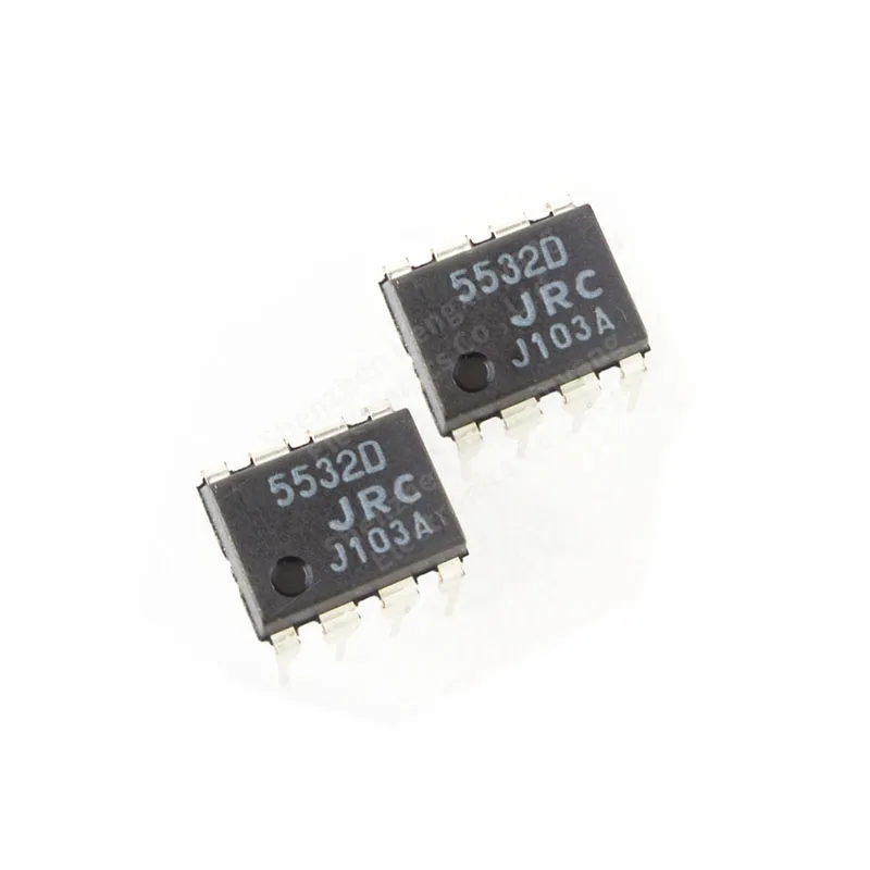 ζ    , NJM5532D DIP8, 10 