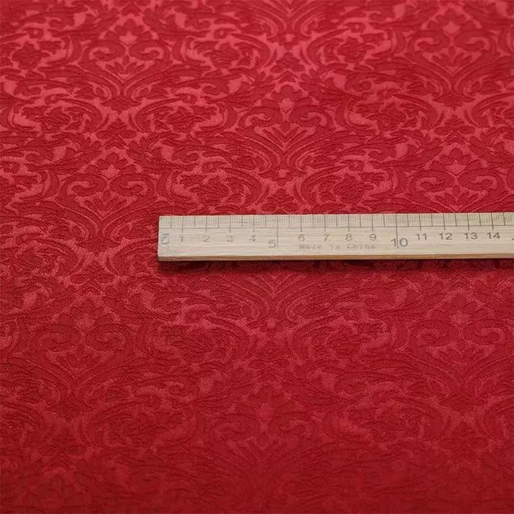 50X150cm Black White 3D Texture Brocade Jacquard Fabric Costume Drapery Materials DIY Sewing Cloth Suitable For Party Dress Gown