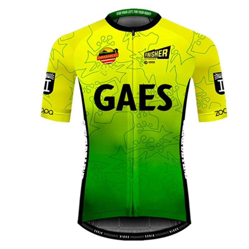 

GAES Cycling Jersey Men Short Sleeve Bicycle Shirts Pro Team Cycling Clothing Summer Road Bike Tops Ropa Ciclismo Maillot Hombre