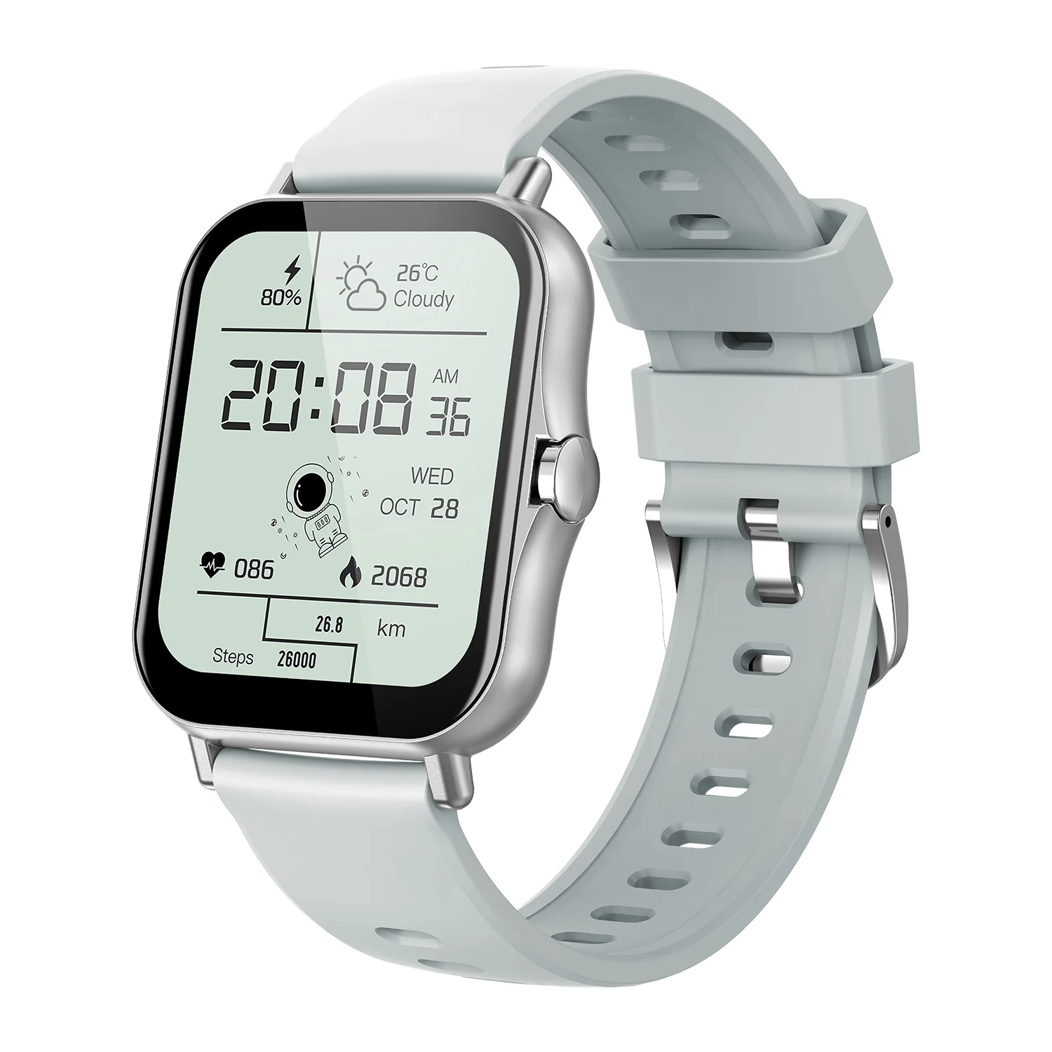 Factory Price S38 1.69 inch IPS Large Screen Motivational BT Smart Watch |