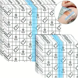 Waterproof Transparent Stretchable Adhesive Bandages for Tattoo and Shower Protection (50 Pcs)