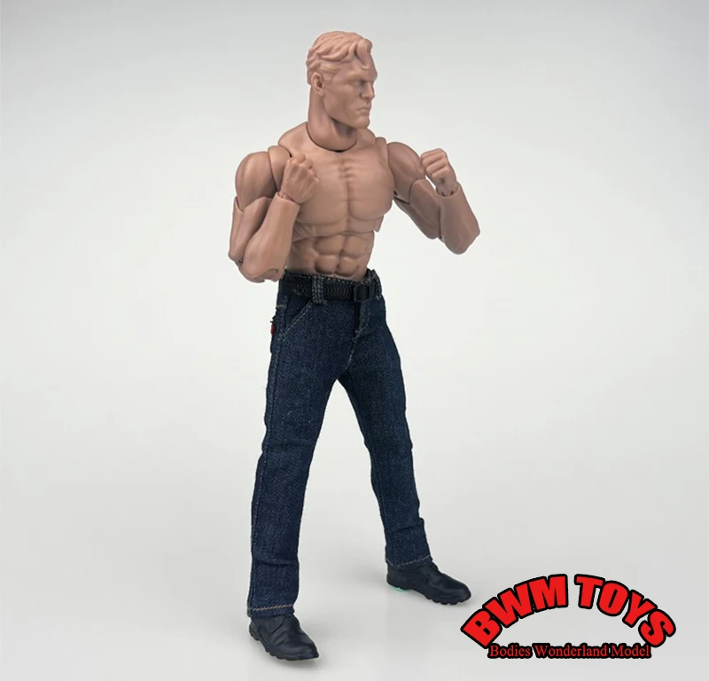 Meetoget PM104US Figura maschile in scala 1/6 denim