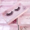 Lashes Box Case With Tray Wholesale Eyelashes Cases Packaging Russian Lashes Eyelashes Box Package Custom Logo Bulk Supplier 3
