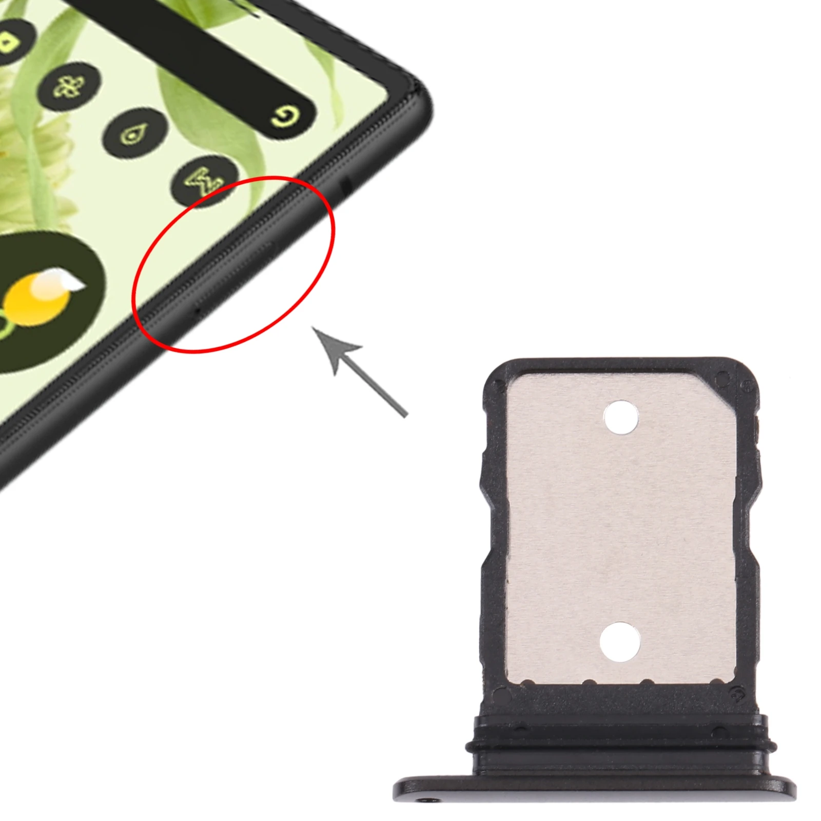 SIM Card Tray for Google Pixel 6 /6 Pro Black| | - AliExpress