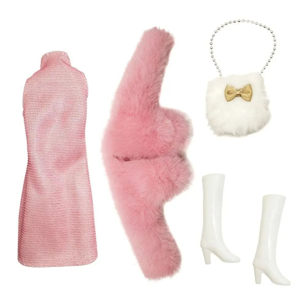 New Fashion Doll Elegant Dresses Casual Wears 8 Styles 30cm Doll Boots Elegant Party Clothes 11.5" Doll/1/6 BJD Dolls