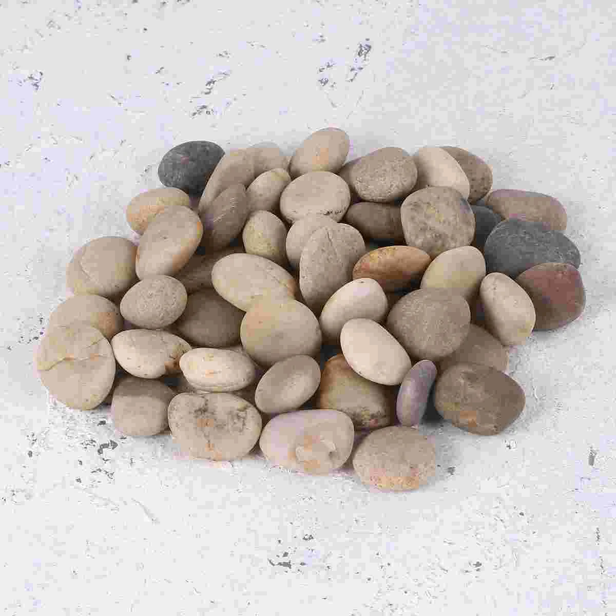 

Toy Children Childrens Drawing Painted Rocks Stones Cartoon Creative Stones Hand-Painted DIY Polishing Pebbles 1-3cm (Mixed