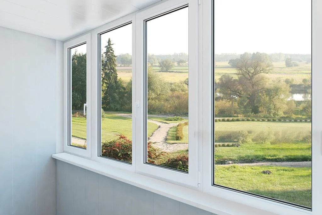 Нахил і поворот Вікно Алюмінієвий профіль Дизайн решітки Скляне вікно Ураган Удар Теплоізоляція Створка Вікна Дім