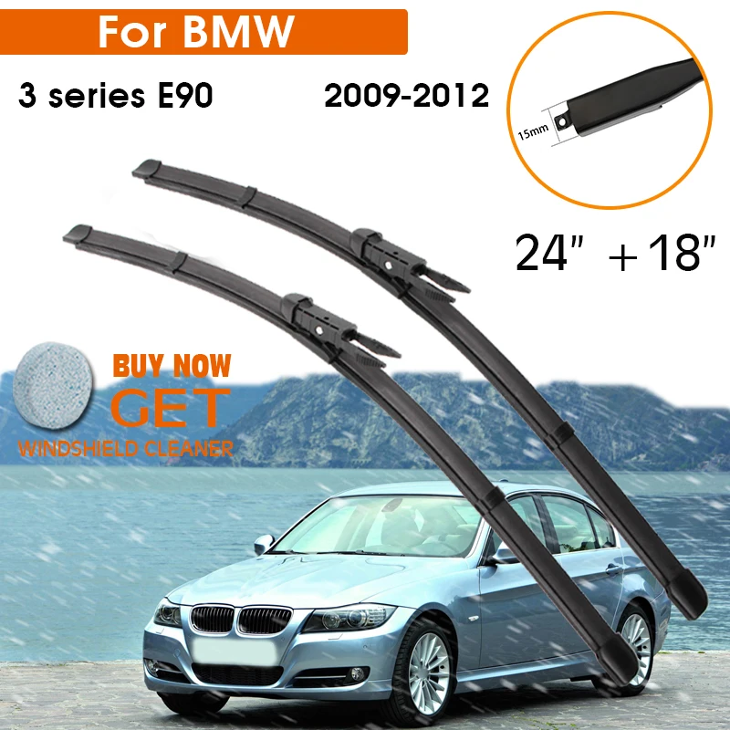 Car Wiper For Bmw 3 Series E90 20092012 Windshield Rubber Silicon