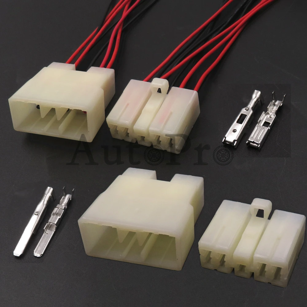 

1 Set 9 Hole MG620213 MG 620213 MG610154 MG 610154 Auto Cable Socket With Terminal Car Audio Plug Automotive Unsealed Connector