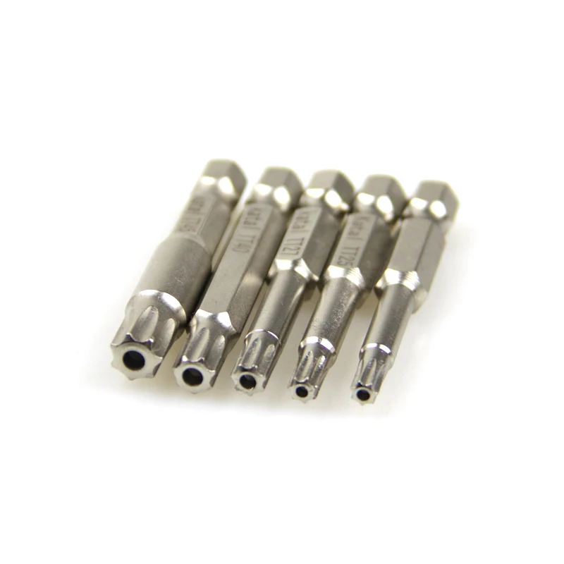 thumbnail image 2 of HARFINGTON TT25 7 Point Security Torx Screwdriver Bit - 1/4 Inch Hex Shank, 2 Inch Length, Magnetic Tip 2 of 11