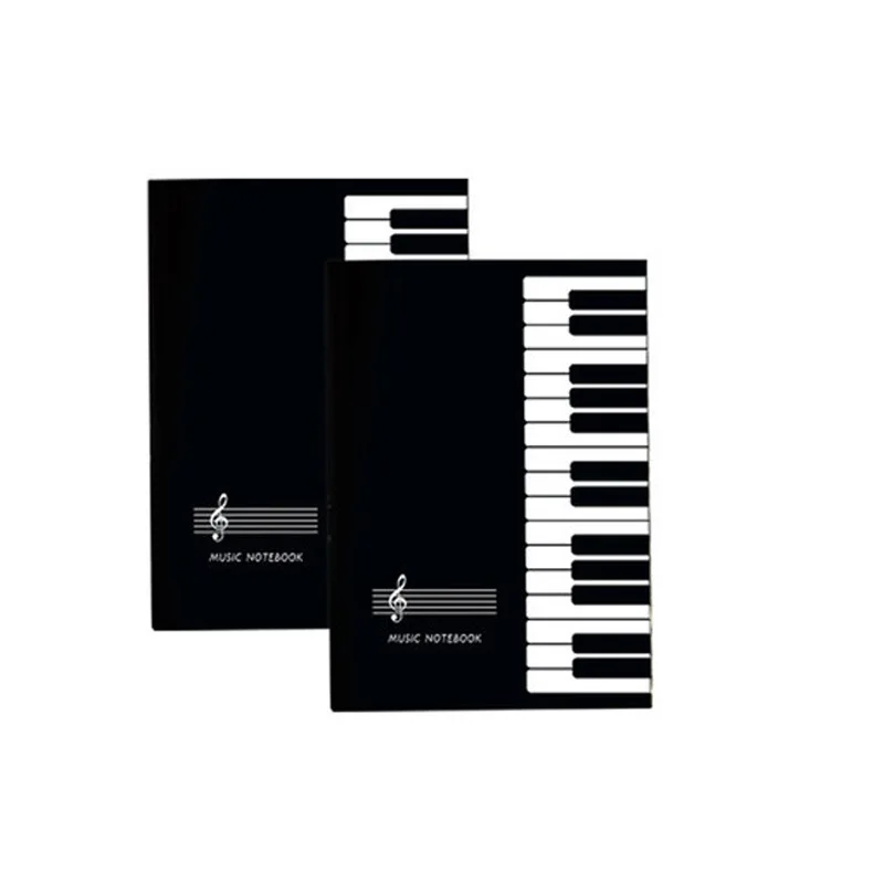 Musical note pattern piano music book staff book exercise book student music book children's card width entry basic course