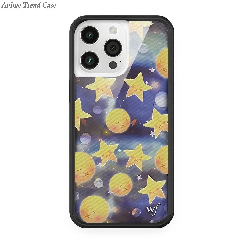 Wildflower 3D Flame Angel Devil Phone Case with WF Logo Design