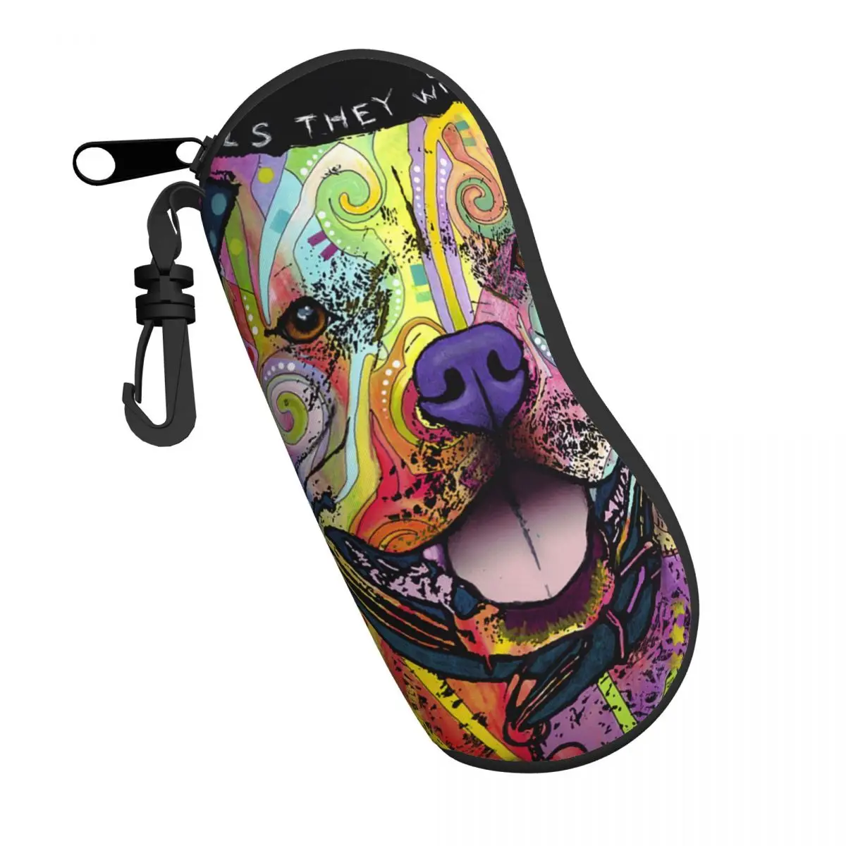 

Unisex Glasses Bag Protective Case Cover Sunglasses Case Box Lovely Dog Reading Eyeglasses Box Accessories