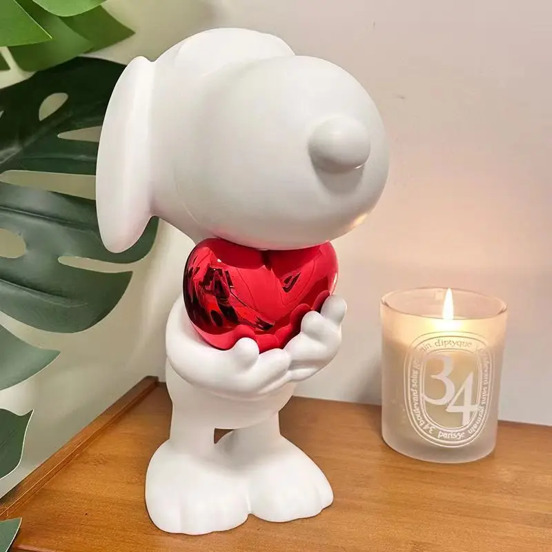 

Новинка Miniso Snoopy украшение кавайная мультяшная настольная кукла украшение Корейская парная Подарочная декорация Детские креативные игрушки