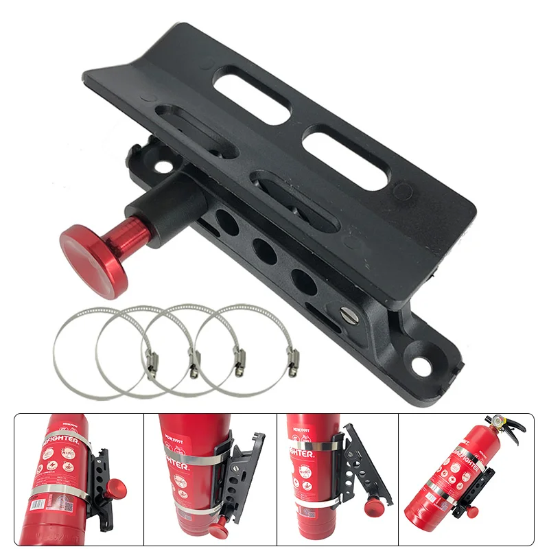 Fire Extinguisher Holder Adjustable Extinguisher Mount Holder For TJ JK JL 1997-Car Interior Products