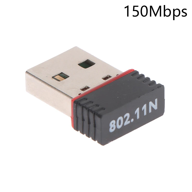150Mbps Mini USB Wireless Wifi Adapter Wi Fi Network LAN Card.