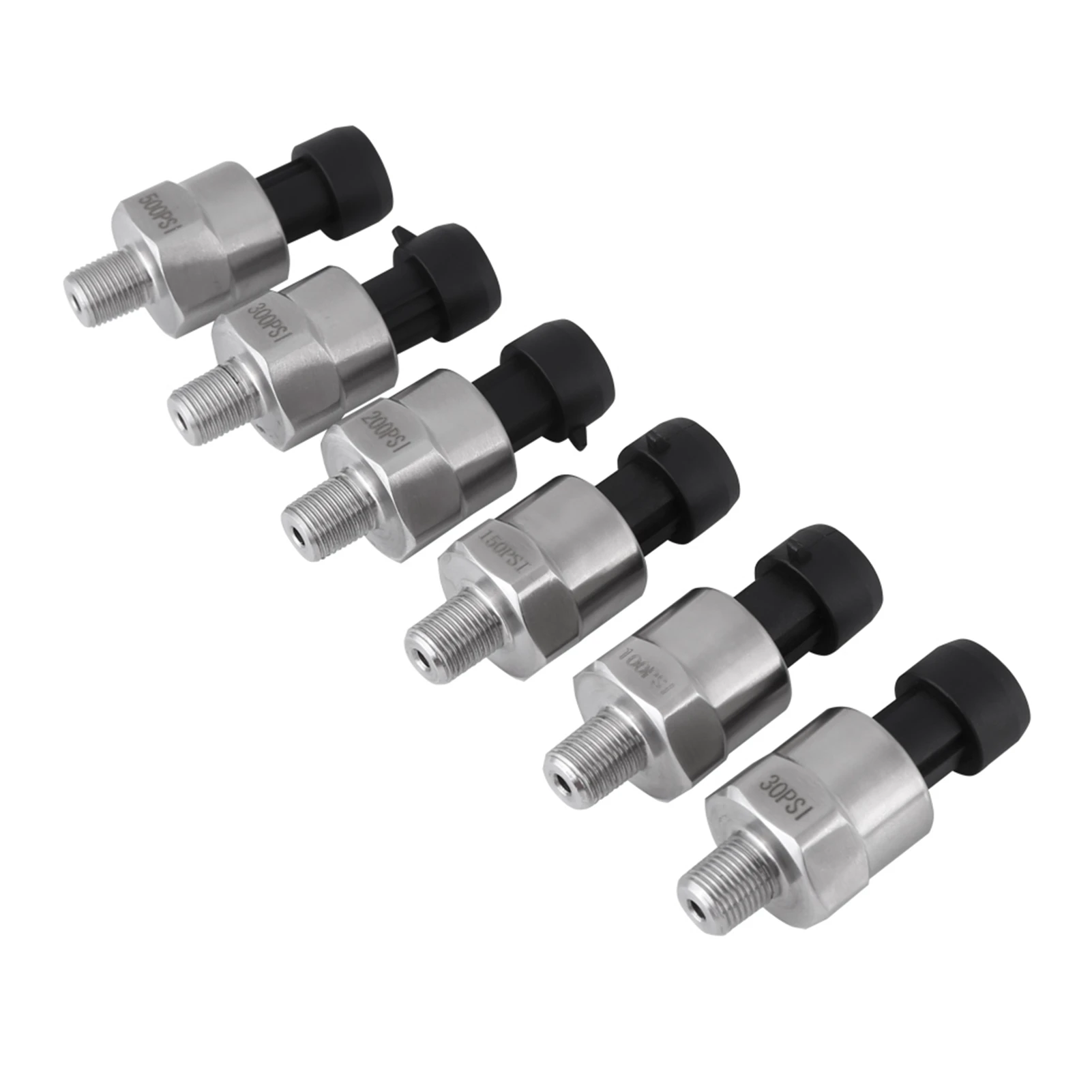 1/8NPT Thread Stainless Steel Pressure Transducer Sender Sensor For Oil Fuel Air Water Pressure Sensor Transducer