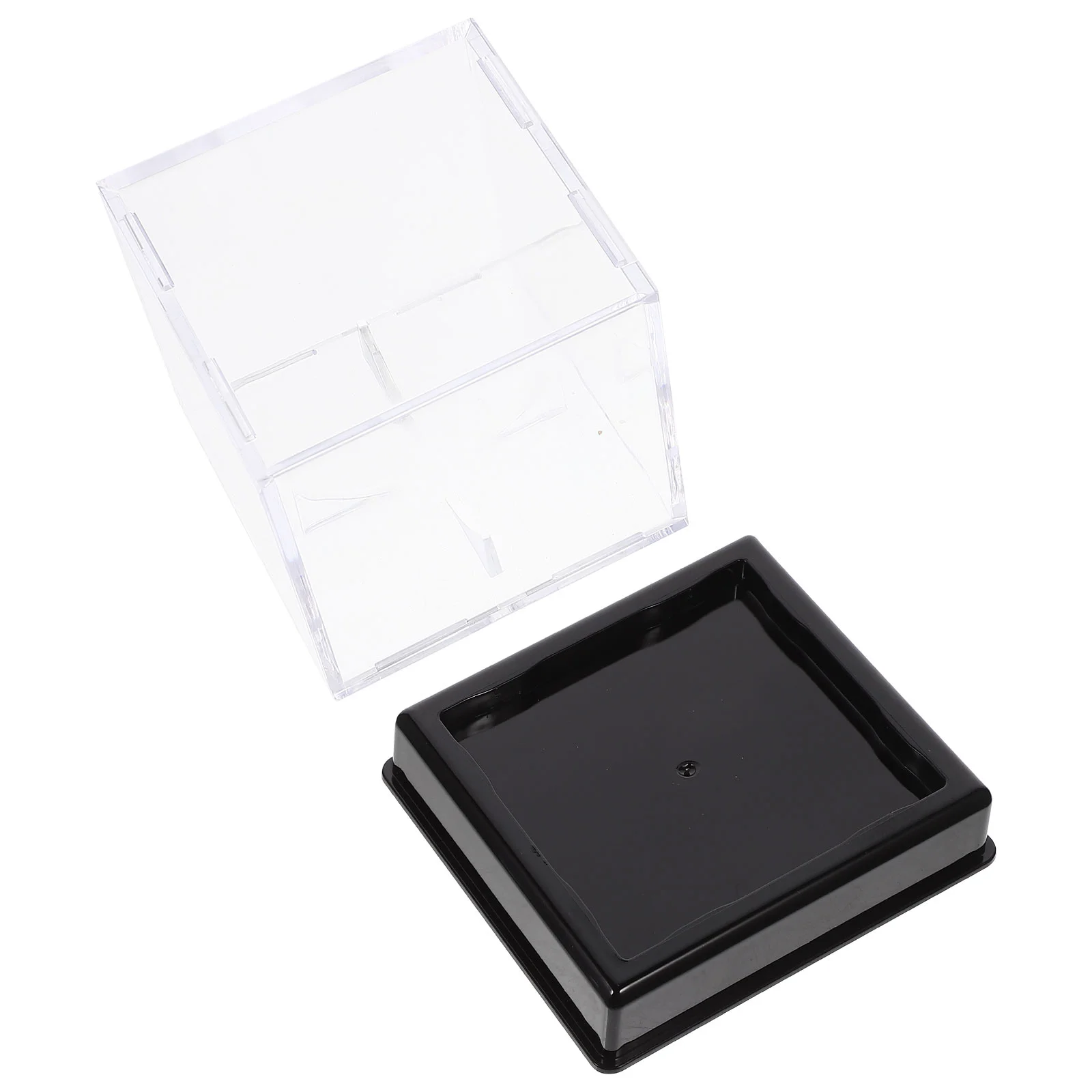 

1 Set Household Baseball Case Transparent Baseball Box Acrylic Baseball Holder Softball Supply