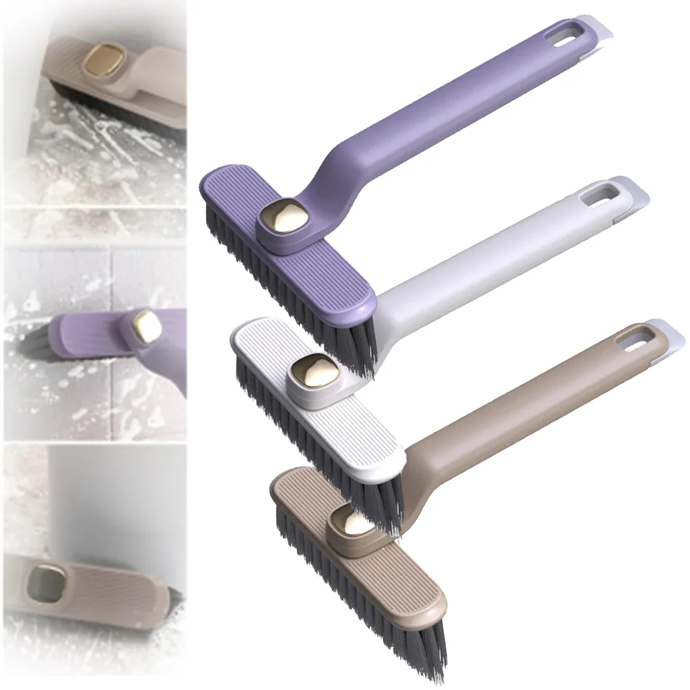 Multi function rotating crevice cleaning brush Grout Cleaner Scrub Brush Deep Tile Joints Crevice Gap Cleaning Brush Tools