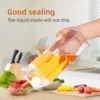Creative Transparent Water Bottle Milk Cardboard Bottles Milk Juice Box Reusable Portable For Outdoor Sports Travel And Camping 3