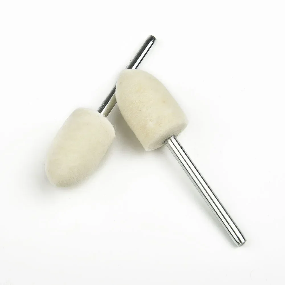 25Pcs Felt Polishing Buffing Buffer Pad Set Accessories For Rotary Tools Felt Buffing Wheels Felt Polishing Cushion Kits 3