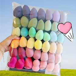Beauty Blending Sponges Set for Flawless Makeup Application (3pcs Dark Color)