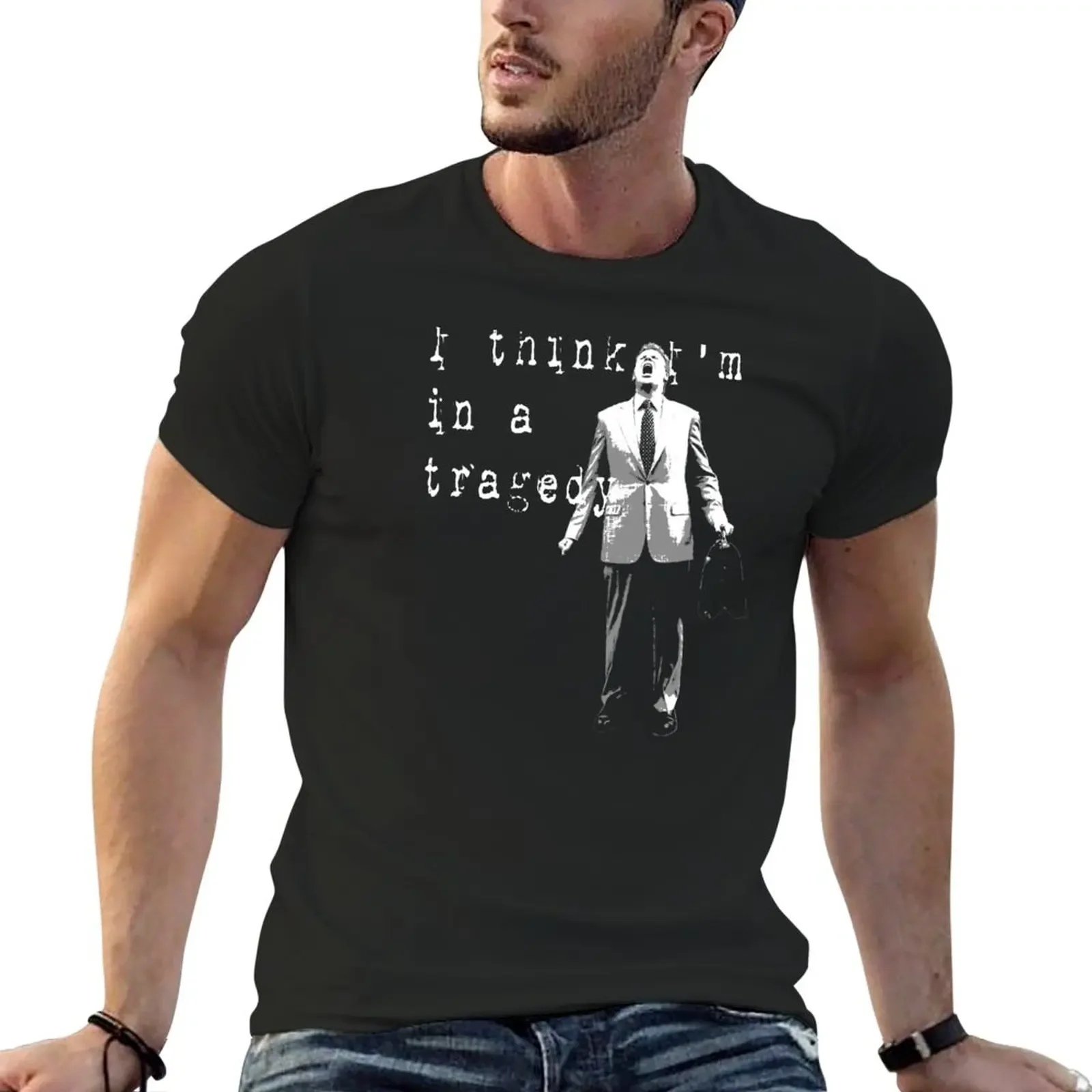 

I think I'm in a tragedy T-Shirt hippie clothes korean fashion sweat shirts, men