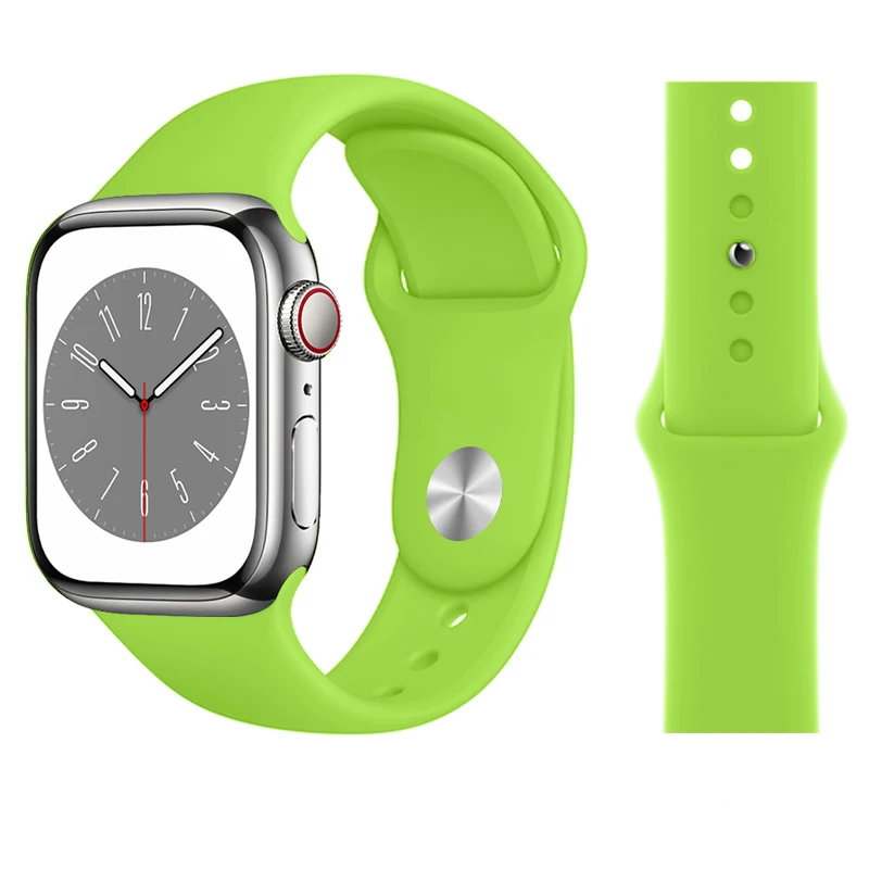 ตัวเลือกสินค้า สายซิลิโคนสุดเก๋สำหรับ Apple Watch ใส่สบายไม่ร้อน