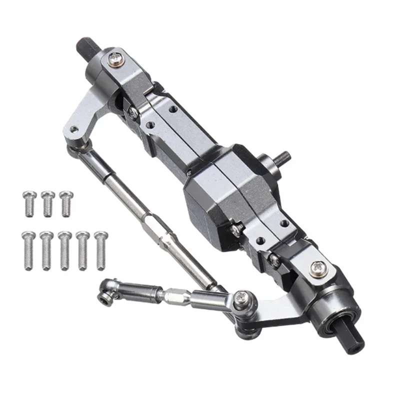Upgrade Metal Front Axle Assembly For WPL C14 C24 B14 B16 B24 B36