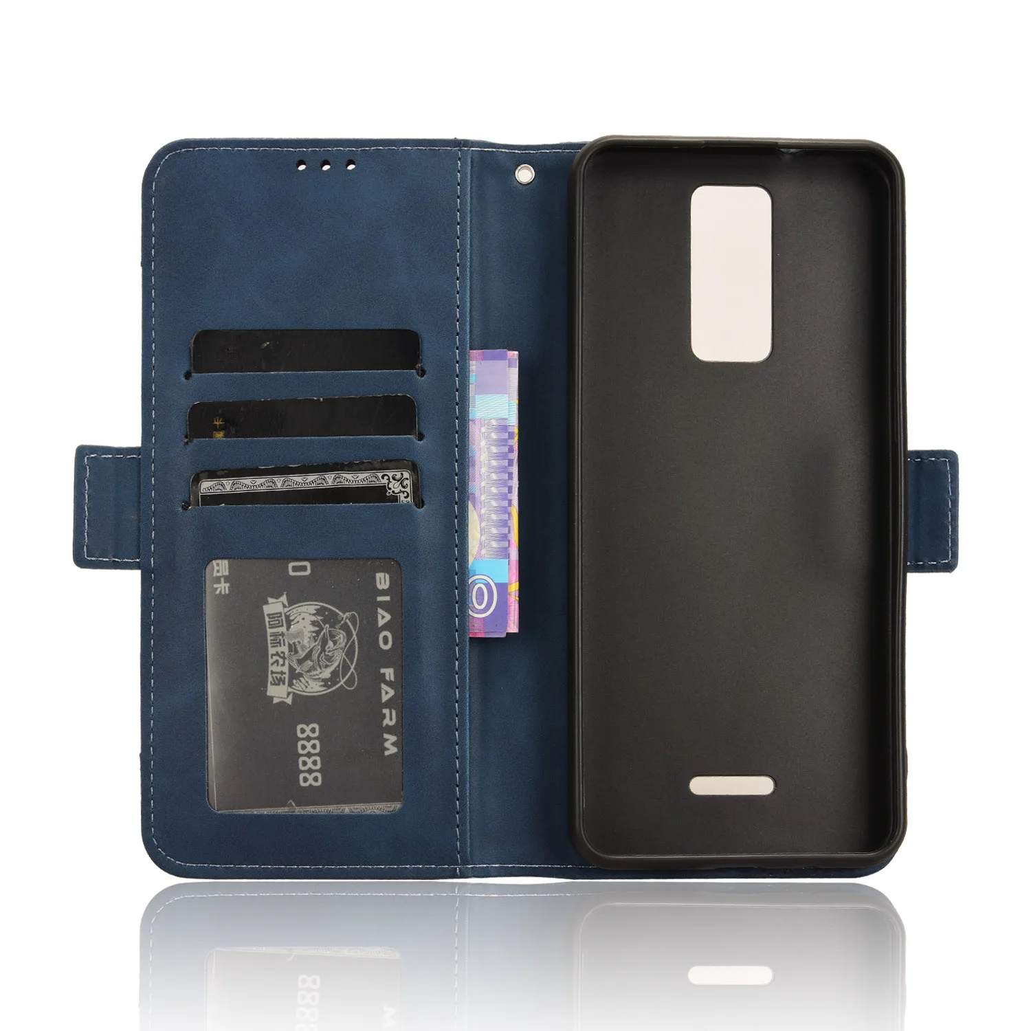 Per Consumer Cellulare Lris Connect Case Portafoglio Magnetico Flip Stand Cover In Pelle Multi-Card Slot Holder Protector Case
