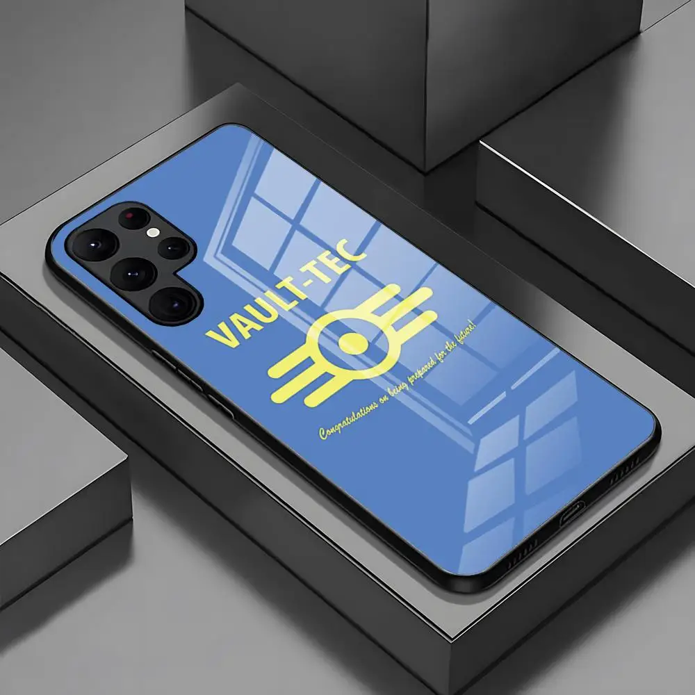 Premium Fallout-Themed Glass Phone Case with Enhanced Durability