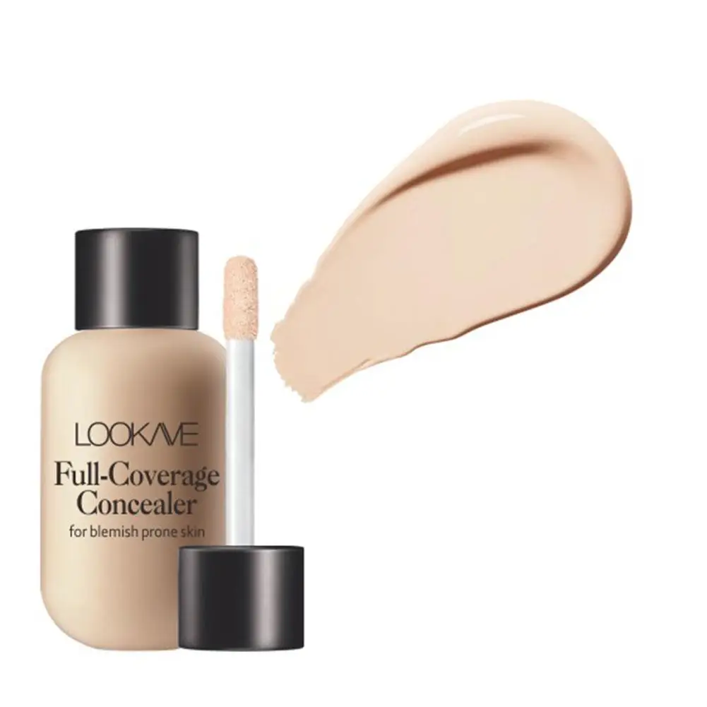 Full Coverage Acne Dark Circles Concealer Cream Waterproof Oil Control Foundation Makeup Matte Lasting Liquid Cosmetics Fac L2u7