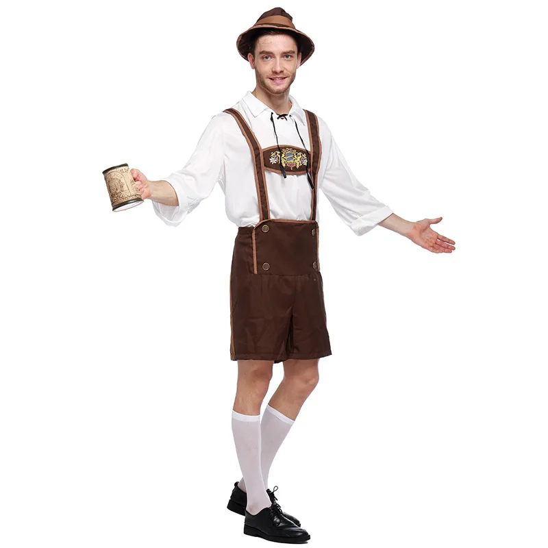 

Traditional German Beer Male Cosplay Men's Bavarian Oktoberfest Costume