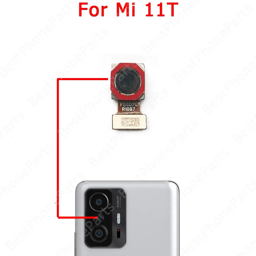 Xiaomi Mi 11t pro 5g用のフロントカメラ,背面カメラモジュール 