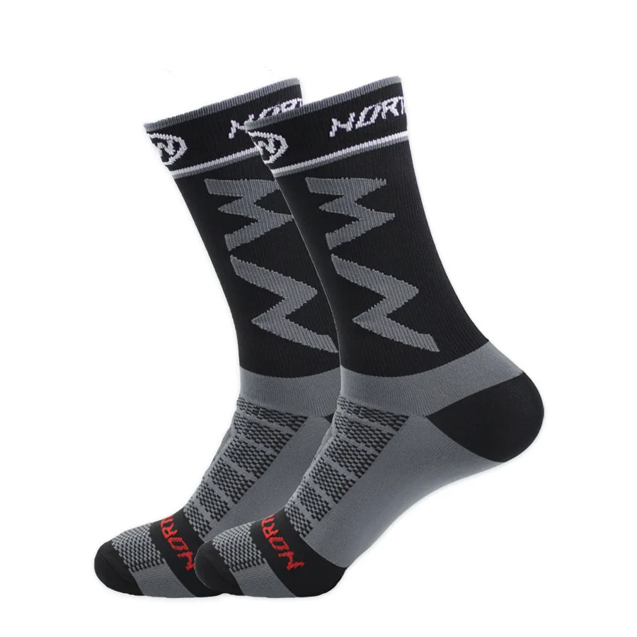 جوارب احترافية للرجال والنساء لممارسة الرياضة في الهواء الطلق لركوب الدراجات مقاومة للاهتراء، جوارب رياضية