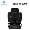 0 tax 230W 7R Moving Head Light Rainbow Effect Touch /Key Model Stage Disco Lights Power Corn MH 230W DJ Moving Beam Light 2
