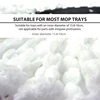 Universal Mop Head Refill Rotating Spin Mops Microfibers Round 16mm Mopping Head Microfiber Rag Mop Cloth Replacement Clean Tool 3