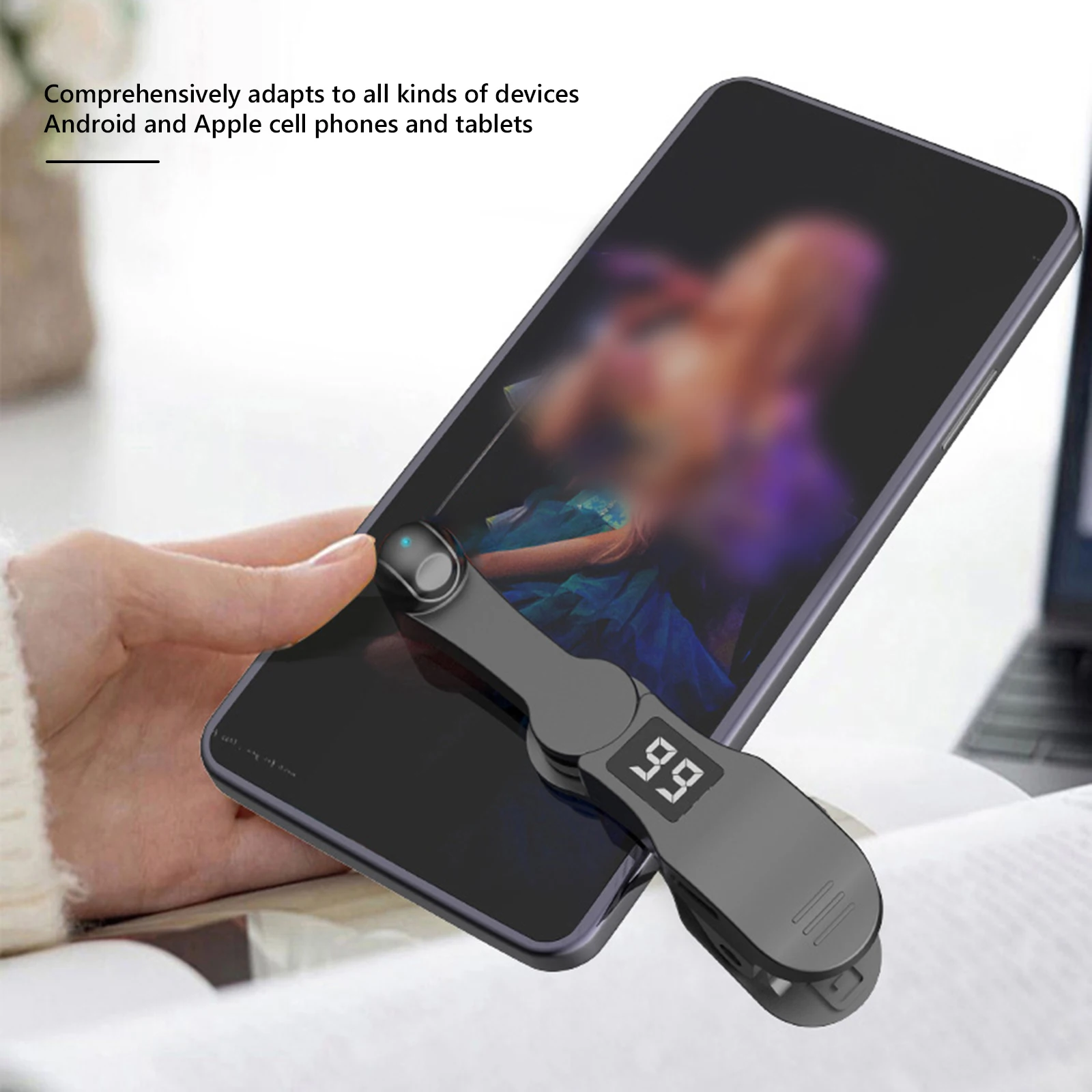 폰 화면 자동 클리커, USB 장치 화면 자동 클리커, 손가락 클릭 USB 시뮬레이터 스마트폰 게임 쇼핑 좋아요 게이밍용